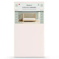 Beautyrest PureEarth Certified Organic Standard Crib & Toddler Hybrid Mattress 4": Firm Latex Foam Breathable