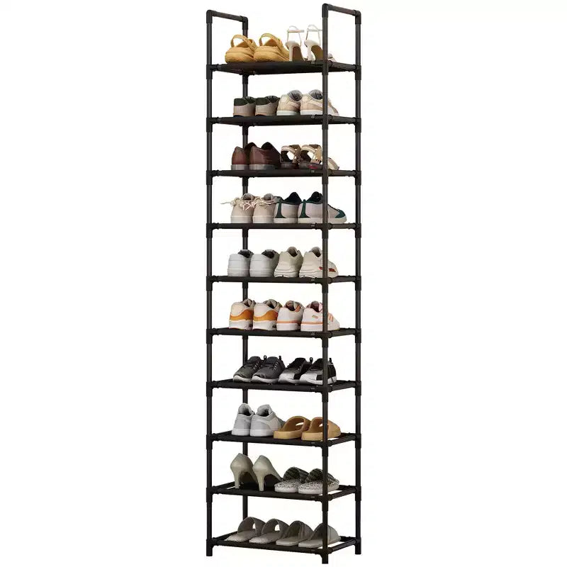 Étagère à chaussures métallique range-chaussures