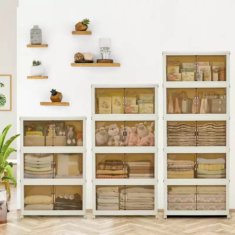 Boîte de rangement pliable avec couvercle