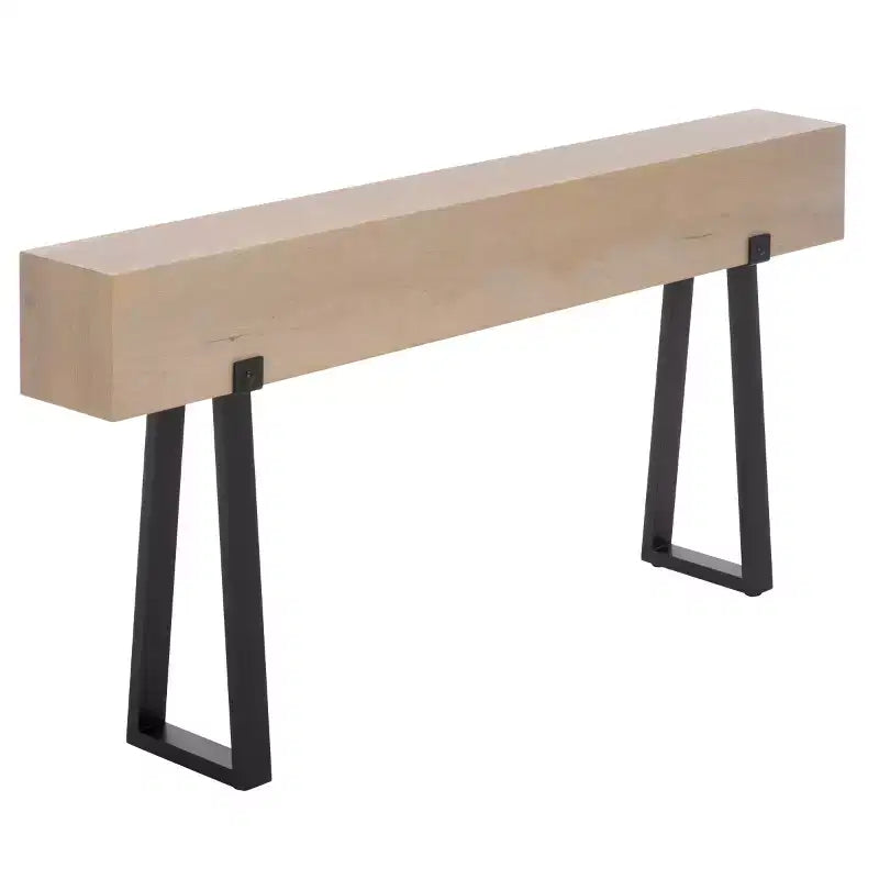 Console de commande pour jambe en acier