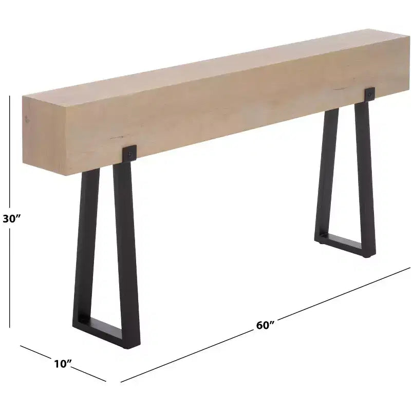 Console de commande pour jambe en acier