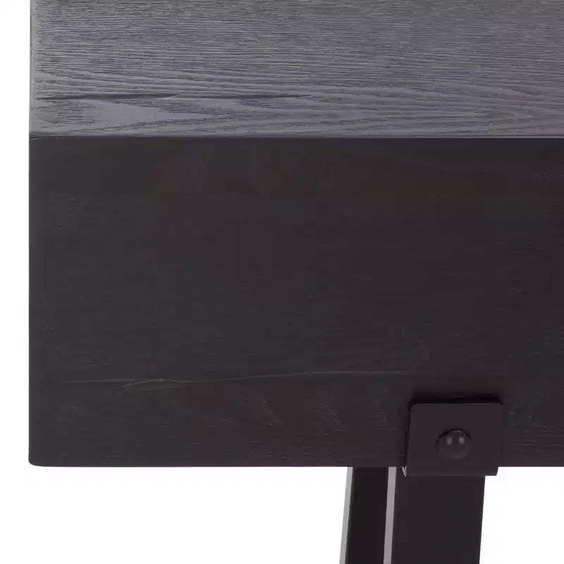 Console de commande pour jambe en acier