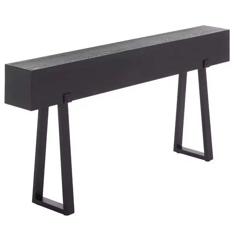 Console de commande pour jambe en acier