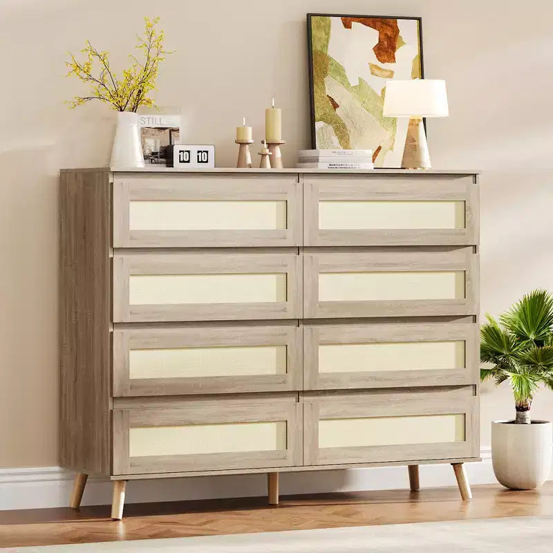 Commode en bois pour chambre à coucher