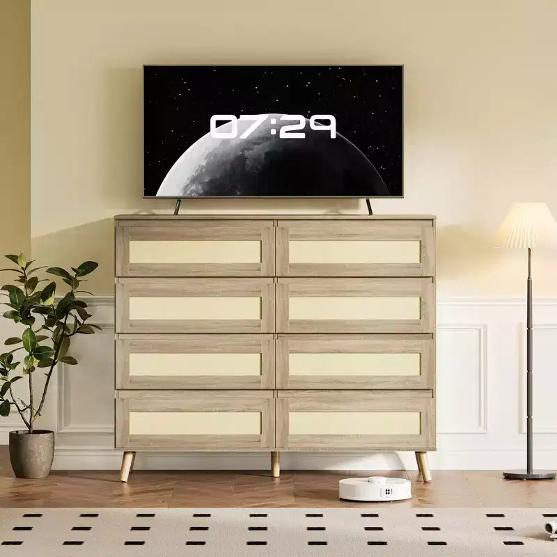 Commode en bois pour chambre à coucher