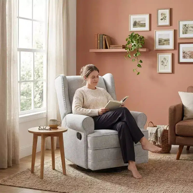 Fauteuil inclinable à bascule et pivotant