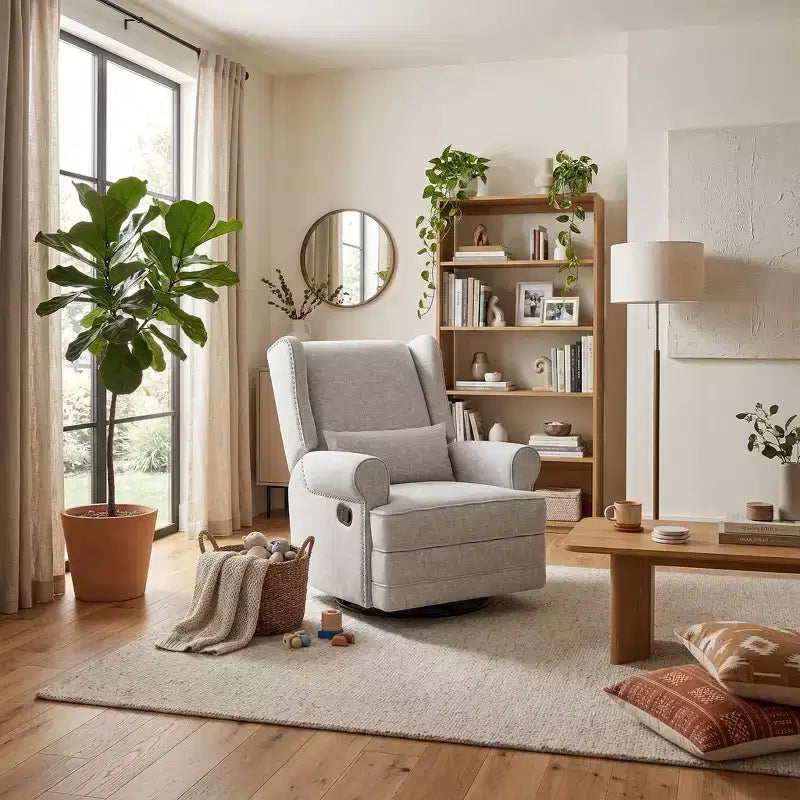 Fauteuil inclinable à bascule et pivotant
