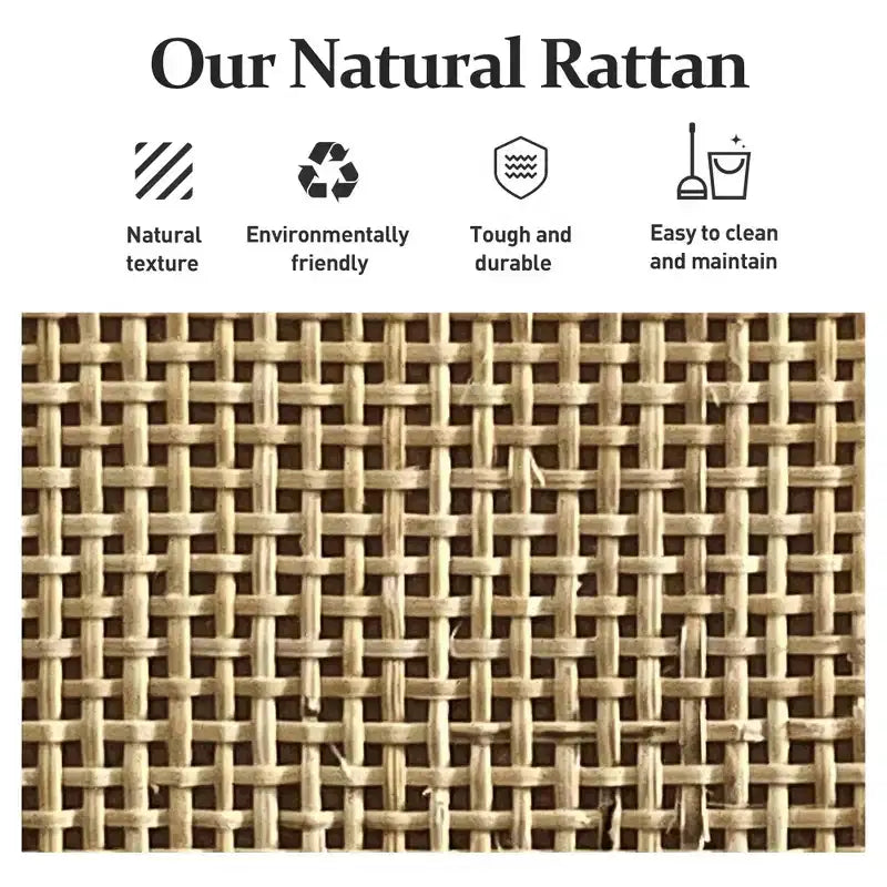 Coiffeuse en osier, table de chevet