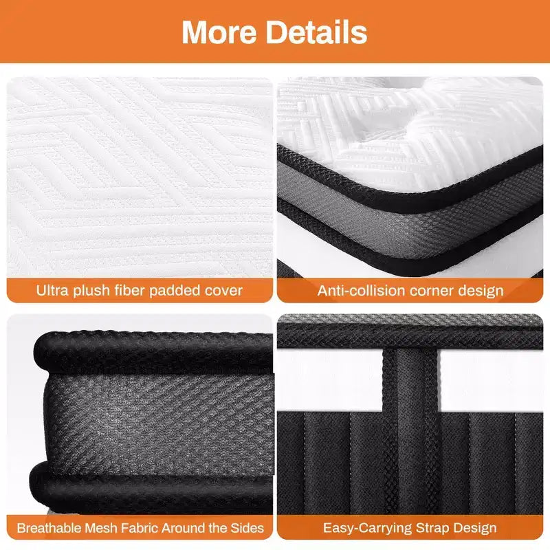 Matelas en mousse à mémoire de forme Queen Size