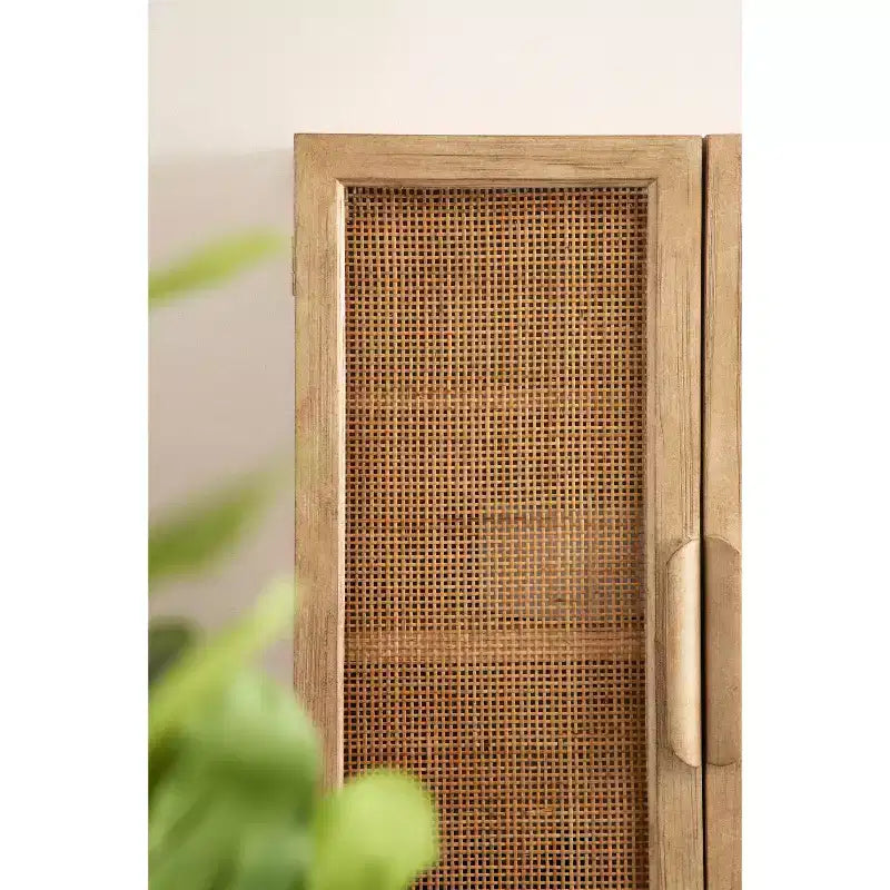 Armoire double en osier