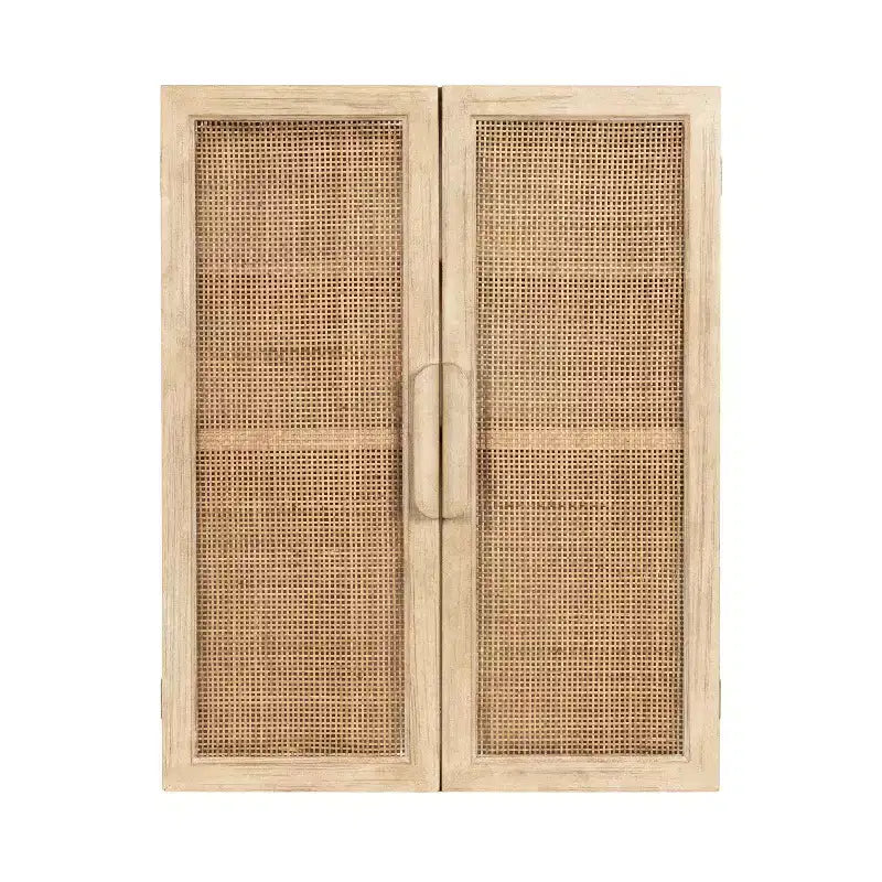 Armoire double en osier