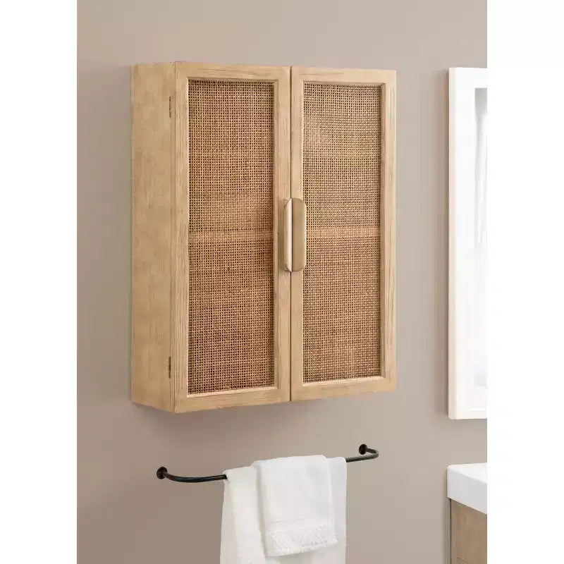Armoire double en osier