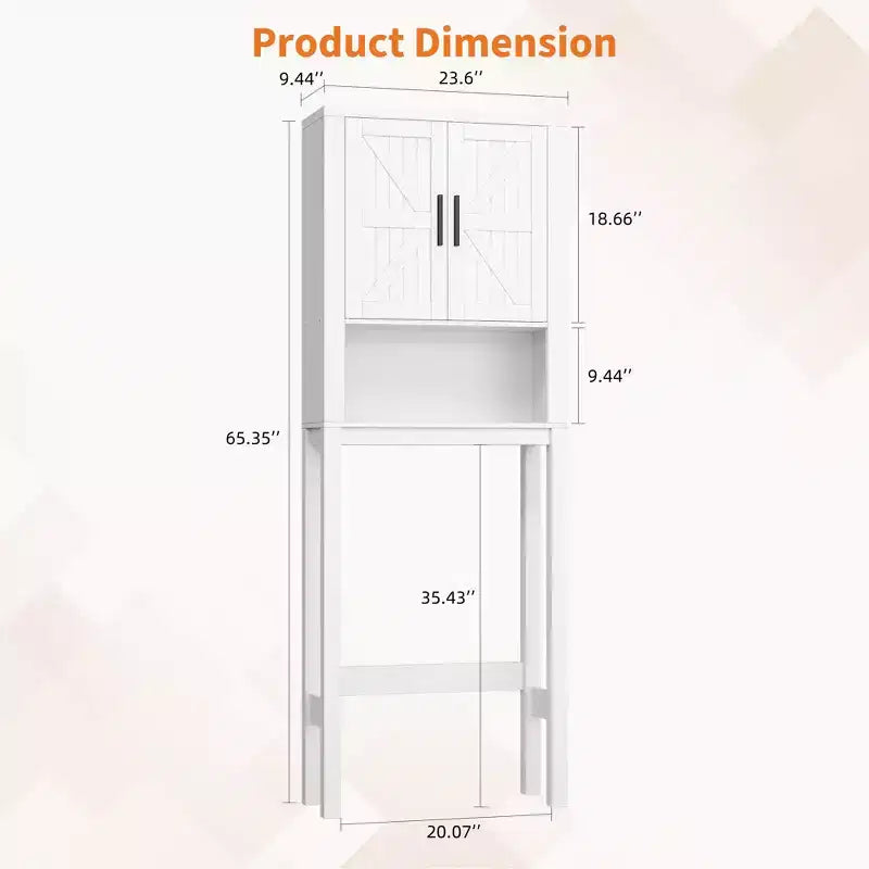 Meuble de rangement de salle de bain sur pied