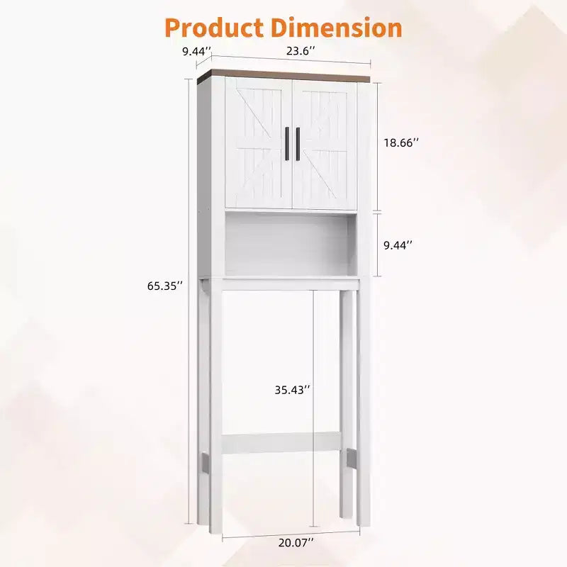 Meuble de rangement de salle de bain sur pied