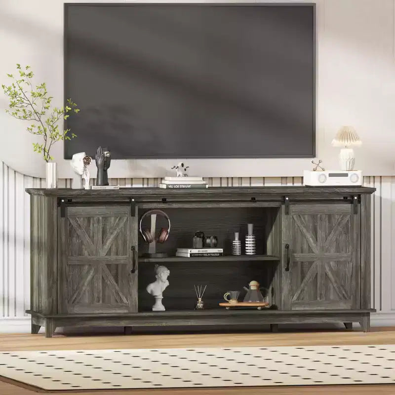 Meuble TV de style ferme moderne