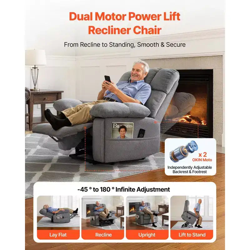 Fauteuil inclinable électrique