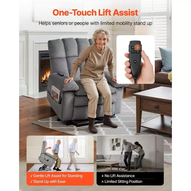 Fauteuil inclinable électrique