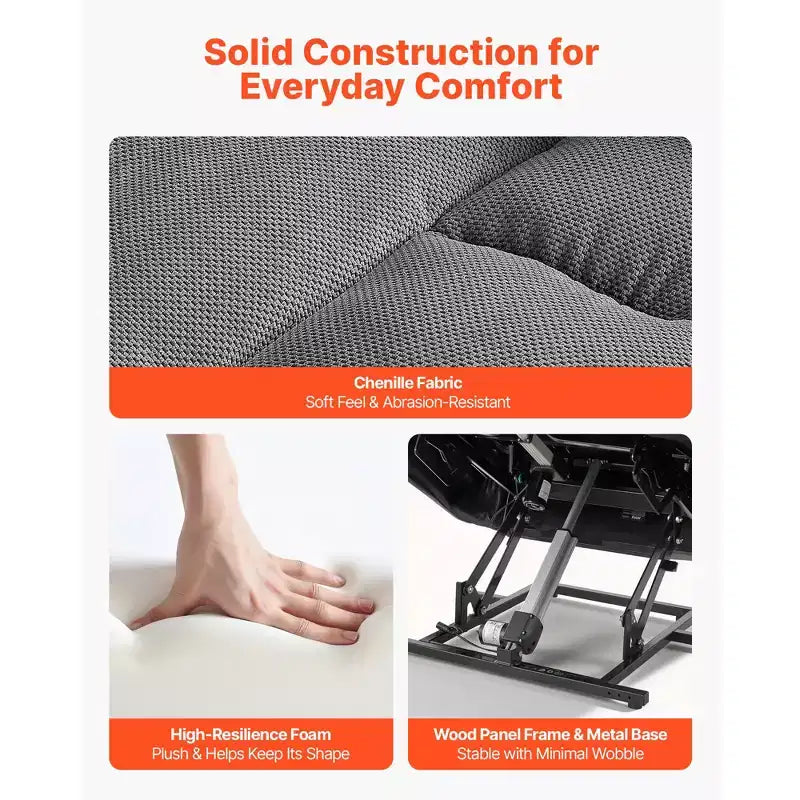 Fauteuil inclinable électrique