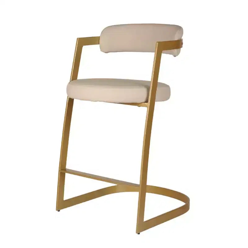 Tabourets de bar dorés