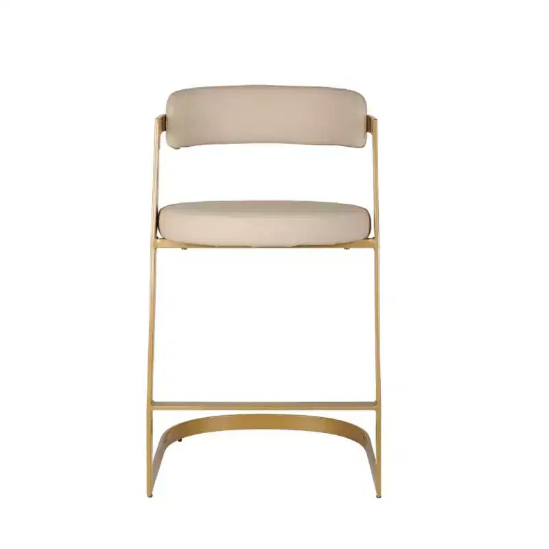 Tabourets de bar dorés
