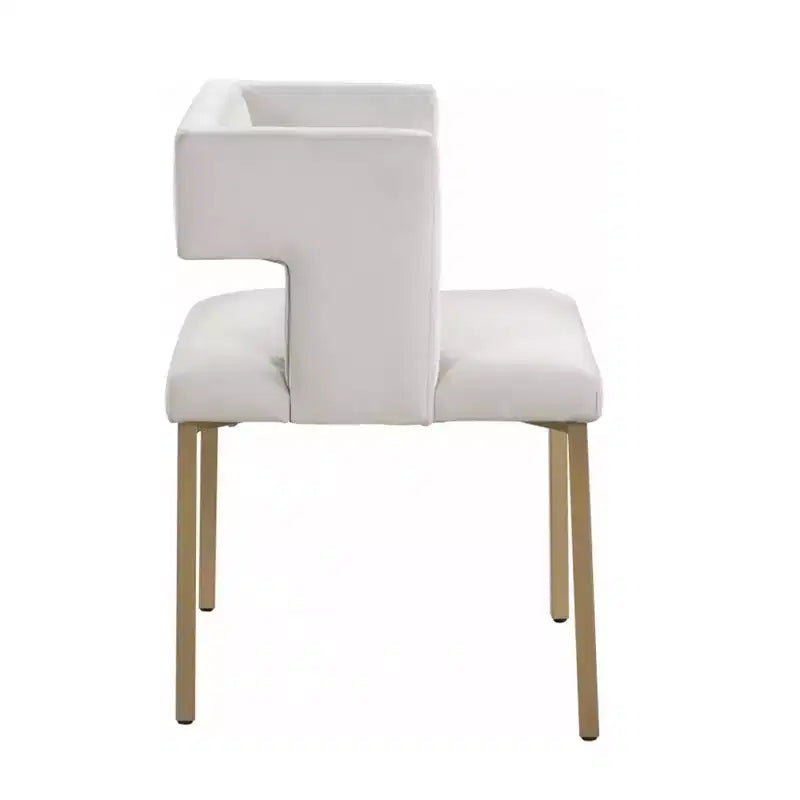 Chaises de salle à manger, beiges