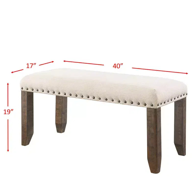 Banc marron noyer