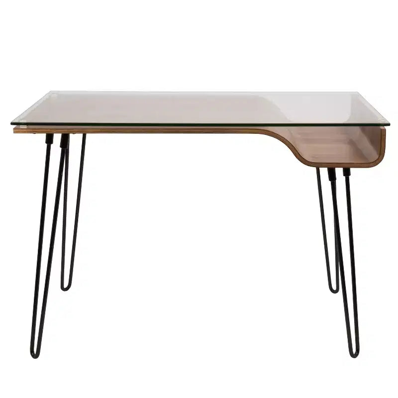 Bureau en noyer de style médiéval-moderne