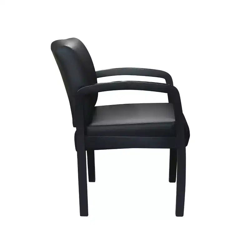 Chaise de bureau visiteur noire