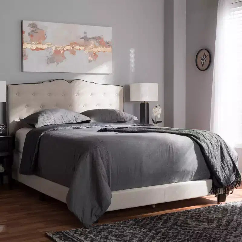 Lit double de style moderne