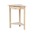 Étagère triangulaire en bois massif