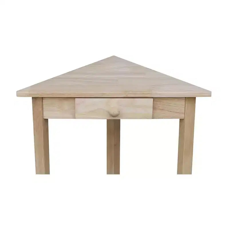 Étagère triangulaire en bois massif