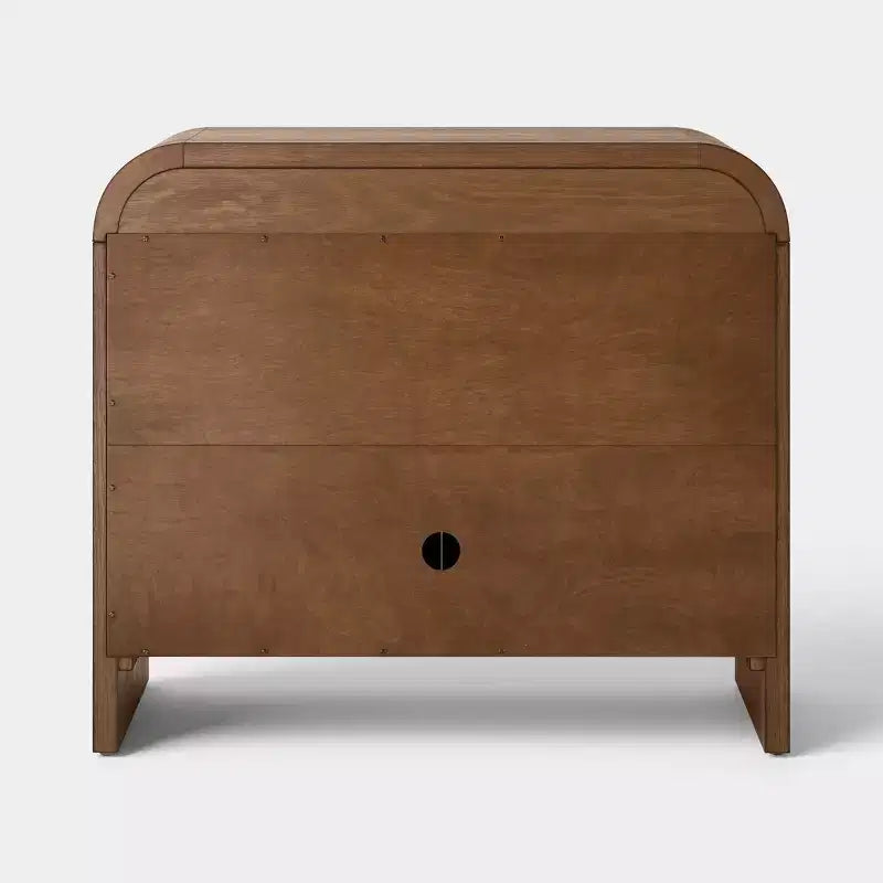 Armoire de rangement texturée à double porte