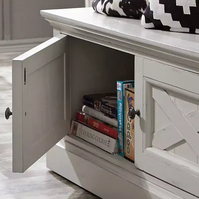 Porte-manteau de hall blanc