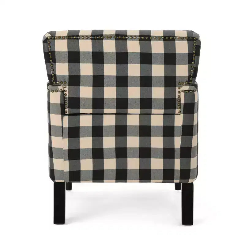 Fauteuil club capitonné