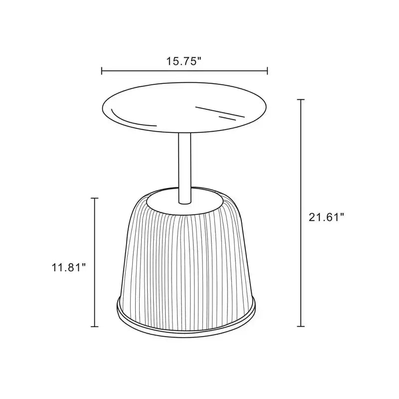 Tables basses et tables d'appoint rembourrées