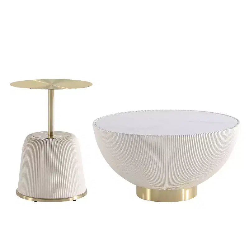 Tables basses et tables d'appoint rembourrées