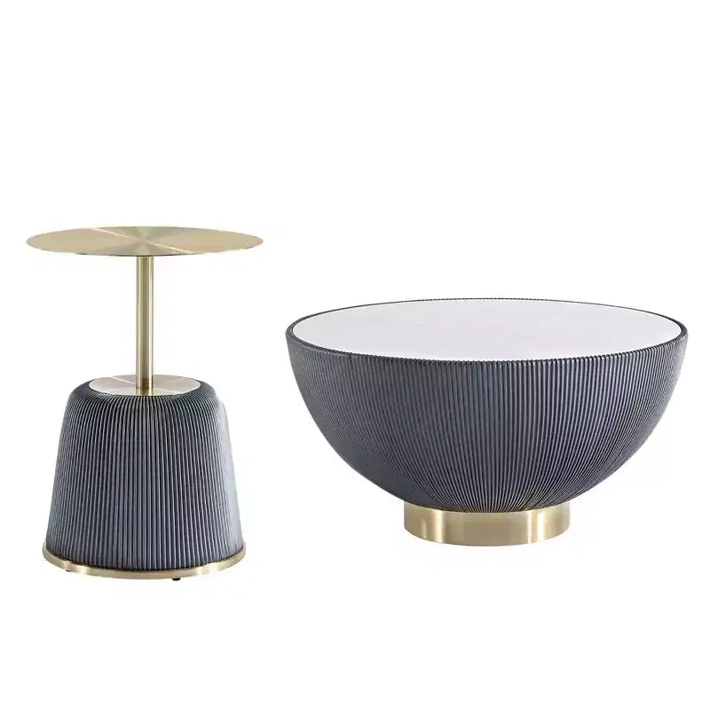 Tables basses et tables d'appoint rembourrées