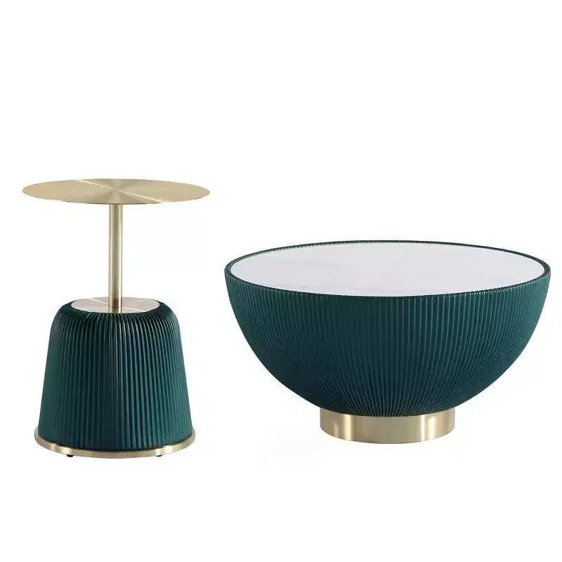Tables basses et tables d'appoint rembourrées