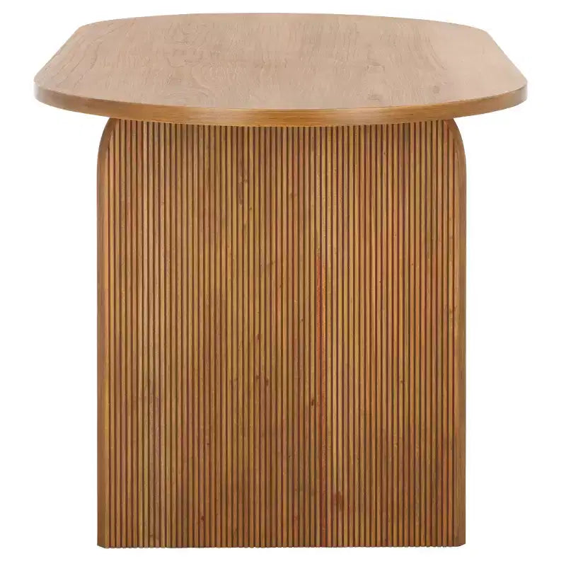 Table de salle à manger cannelée