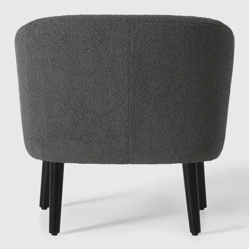 Fauteuil baquet moderne en laine de style médiéval
