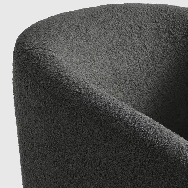 Fauteuil baquet moderne en laine de style médiéval
