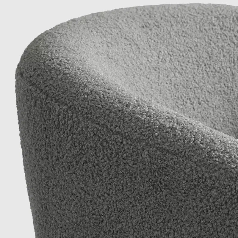 Fauteuil baquet moderne en laine de style médiéval