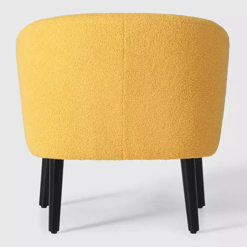 Fauteuil baquet moderne en laine de style médiéval