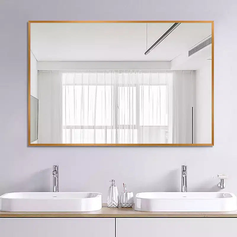Miroir de courtoisie de salle de bain moderne, miroir mural décoratif