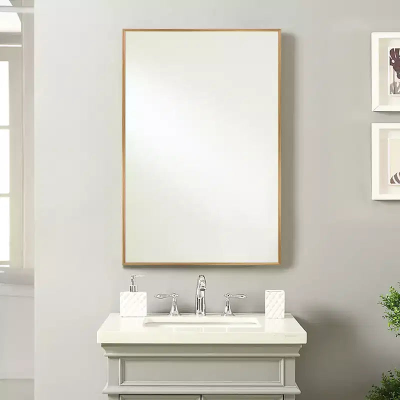 Miroir de courtoisie de salle de bain moderne, miroir mural décoratif