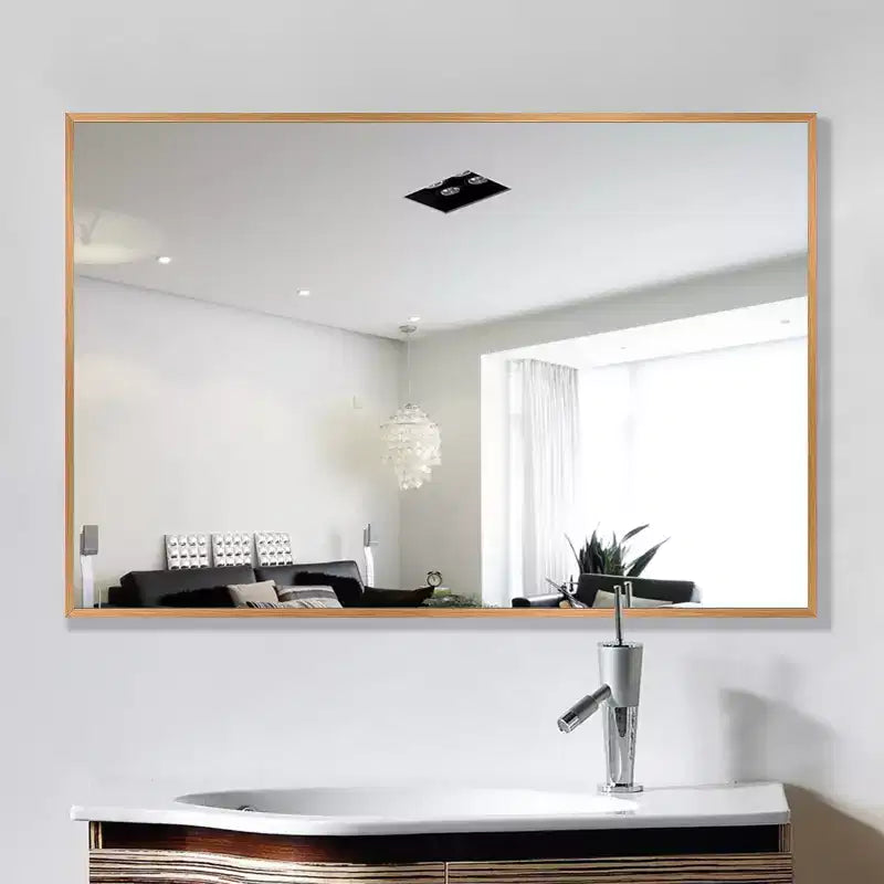Miroir de courtoisie de salle de bain moderne, miroir mural décoratif