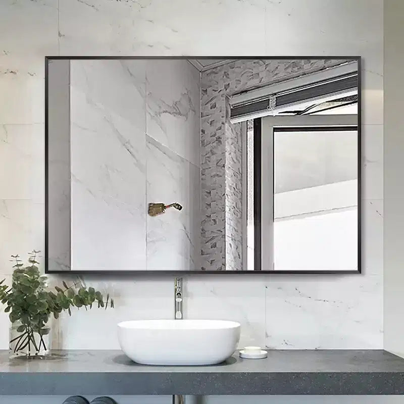 Miroir de courtoisie de salle de bain moderne, miroir mural décoratif