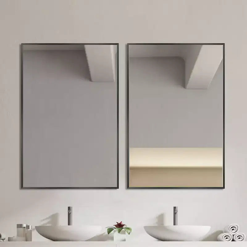 Miroir de courtoisie de salle de bain moderne, miroir mural décoratif