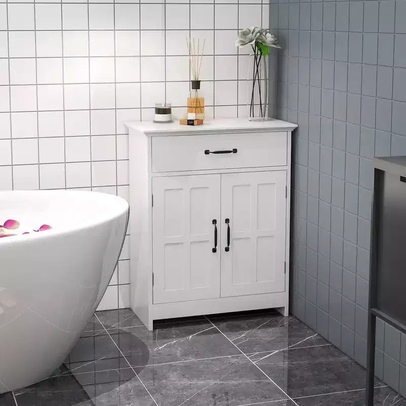 Meuble-lavabo autoportant
