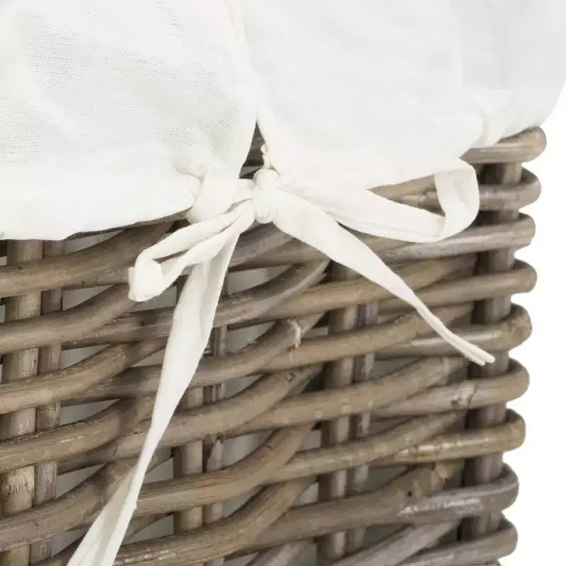 Panier à linge à roulettes